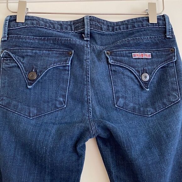 Hudson Low Rise Straight Leg Dark Wash Jeans Size 25 - Picture 6 of 11